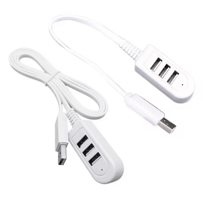 Cabo USB HUB - 3 portas - 1,1 m