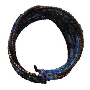 Pulseira de missangas - Azul escuro - Image 2
