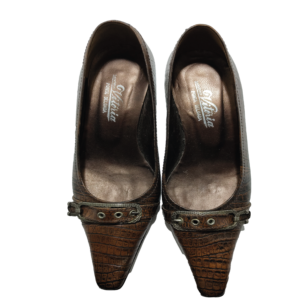 Sapatos Castanhos Bicudos - Image 2
