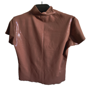 T-shirt Cintilante - Castanho - Image 2