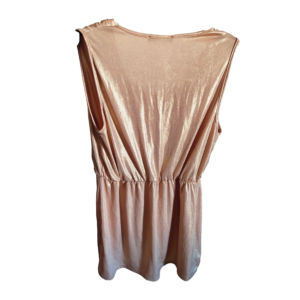 Top com decote - Cintilante Bege - Image 2